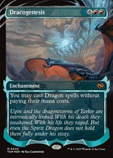 Dracogenesis (0402) - Foil - Showcase NM, English MTG Dragonstorm: Main Set