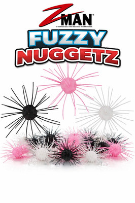 Z-Man Fuzzy Nuggetz Bass Fishing .5 Inch - 4 Pack