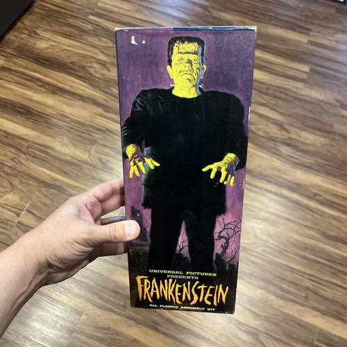 Vintage 1961 Aurora Frankenstein Model Kit #423 - 98 BOX ONLY UNIVERSAL MONSTERS