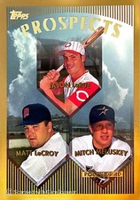 1999 Topps Chrome - Prospects Jason LaRue, Matt LeCroy, Mitch Meluskey #431