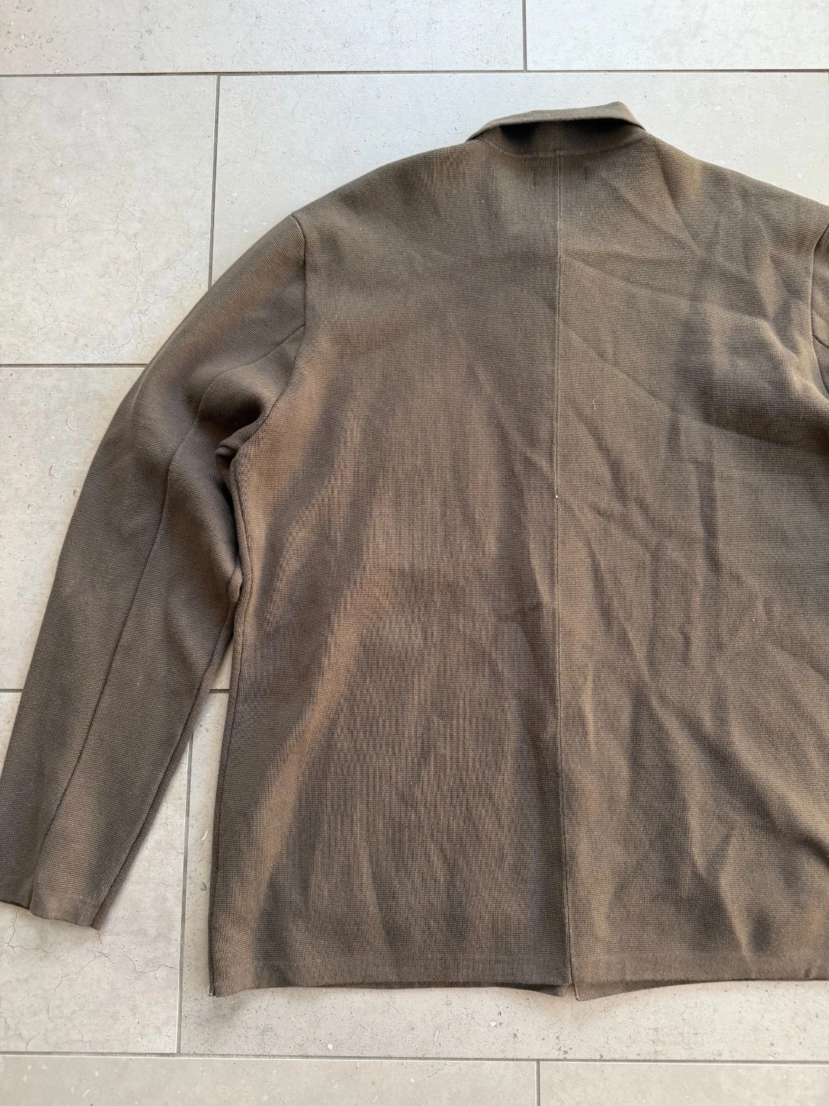 Taylor Stitch The Prout Turkish Coffee Knit Chore Jacket Brown Coat Mens Sz 44 image 10
