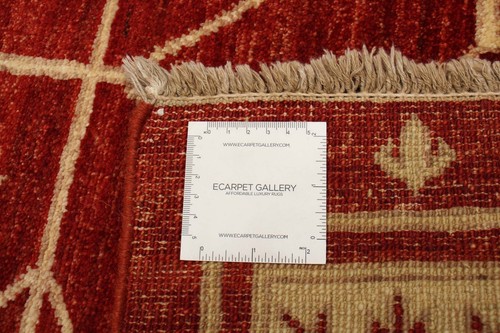 Vintage Hand-Knotted Area Rug 3'0" x 4'11" Traditional Wool Carpet - Picture 9 of 9