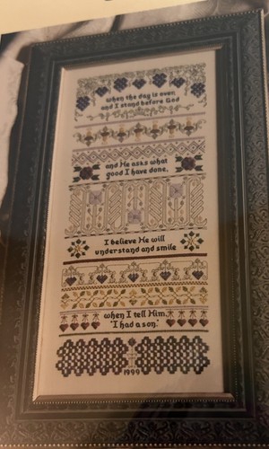 INDIGO ROSE SET "My Son" Catherine Strickler beinhaltet Stoff und Spezialseide - Bild 3 von 8