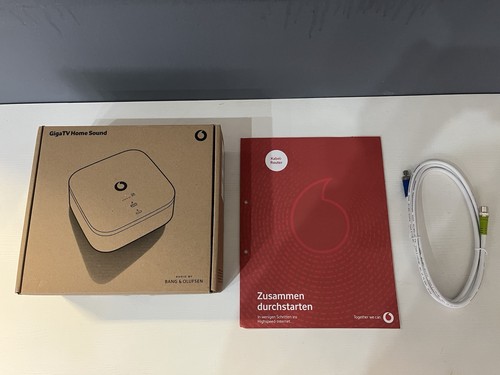 Vodafone Giga TV Home Sound Schwarz inkl. Fernbedienung - NEU & OVP