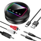 NFC Bluetooth 5.4 Transmitter Receiver,Bluetooth  Audio Adapter with RGB8705