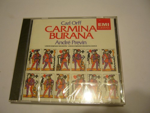 Carl Orff: Carmina Burana EMI Classics Andre Previn CD New Factory Sealed! - Picture 1 of 2