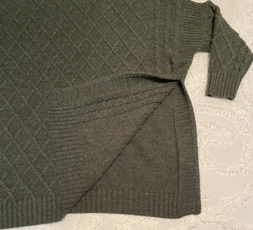 Mer Sea Lissabon Traveler Damenpullover Pullover mit Stehkragen grün Einheitsgröße gebraucht, in einwandfreiem Zustand - Bild 3 von 6