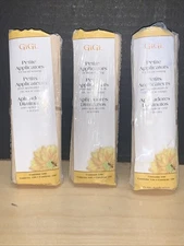 GiGi Petite Applicators for Eyebrow Waxing 100 Applicators Lot Of 3 Packs =300