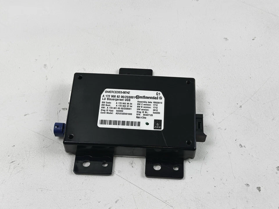 MERCEDES W204 C300 C250 08-14 COMMUNICATION CONTROL MODULE OEM - Image 3 of 4