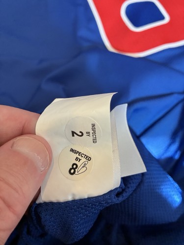 David Peralta Team Issued Chicago Cubs Sz 44 City Connect Jersey MLB Authenticat - Picture 4 of 7