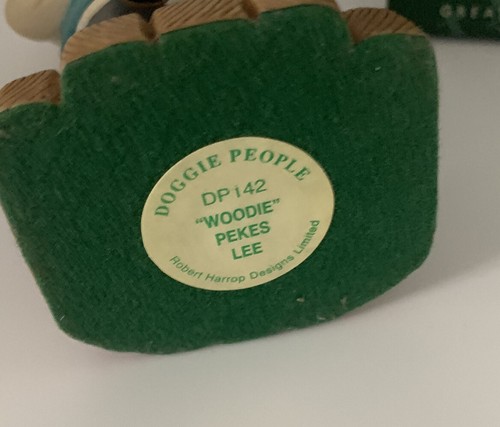 Robert Harrup Original Collectable Woodie Pekes Lee DP 142 !! - Picture 7 of 7