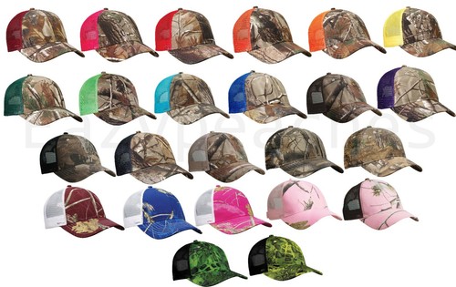 Realtree AP Mesh Back Ball Caps All Purpose Camo Camouflage Trucker Baseball Hat - Picture 1 of 25