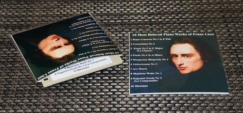 Franz Liszt 10 Most Beloved Player Pianos Solos CD Floppy Disk or USB Media - Picture 10 of 18