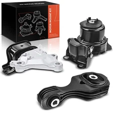 3x Auto Trans Engine Motor & Transmission Mount for Honda Fit 2015-2020 L4 1.5L