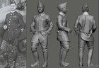 Peddinghaus 3 D Druck 1/32 32156 WWI de France Aces Les Cigognes " Desevin