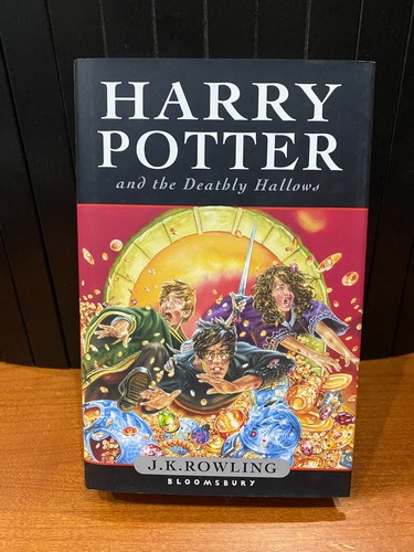 HARRY POTTER AND THE DEATBLY HALLOWS PRIMA EDIZIONE BLOOMSBURY 2007 INGLESE - Bild 1 von 5