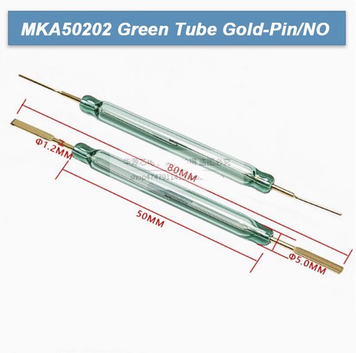 MKA/GPS Glass/Plastic Sealed Reed Tube Series 1.8X5/7/10 2X14 3X20 4X28 5X50 - Picture 29 of 29