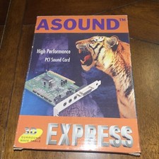 asound express pci sound card 32 bit asp2k0206354 NEW