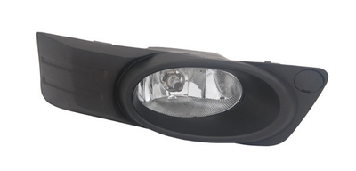 6 inch Larson Electronics 1015P9IIJVY 1995 International 4000 SERIES Post mount spotlight 100W Halogen Passenger side WITH install kit -Chrome