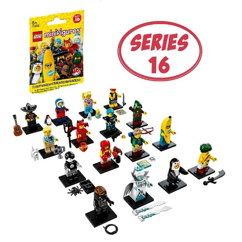 LEGO SERIES 16 Collectible Minifigures 71013 - Complete Set of 16 (SEALED) - Afbeelding 1 van 6