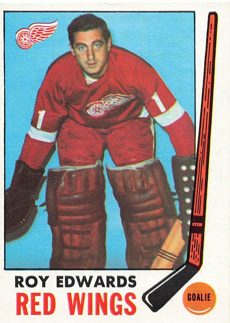 ROY EDWARDS 1969-70 TOPPS HOCKEY #56