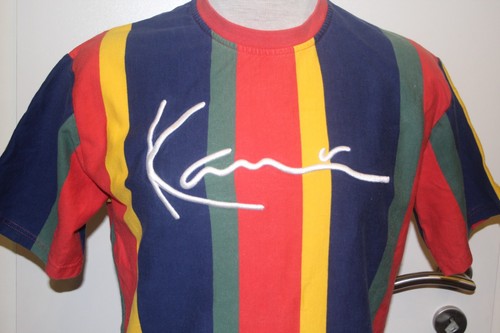Karl Kani Bunt Herren T-Shirt M Royal Blau Rot Gelb Grün - Bild 2 von 9