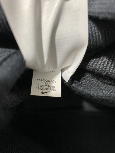 Nike ESC Hecho en Italia Gris Carbón Gris Vintage Negro Sudadera Mediana - Imagen 3 de 10