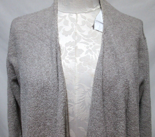 Barefoot Dreams Bamboo Chic Lite knit cover up cardigan sweater Size Sz L XL - Picture 4 of 13
