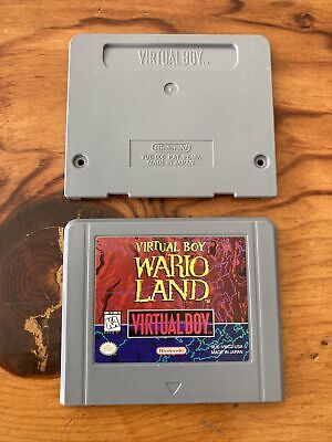 Genuine Nintendo Virtual Boy - Wario Land Game Shell