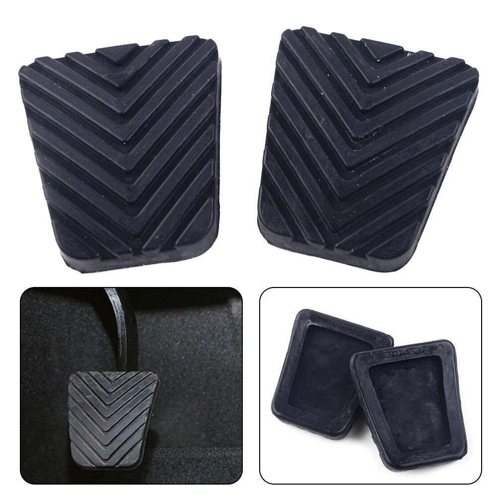 2x Clutch Brake Pedals Rubber Pad Cover 3282536000 Fit For Kia Rio
