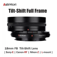 AstrHori 18mm F8 Tilt-Shift Full Frame Ultra Wide Angle Lens for E/RF/Z/L Mount