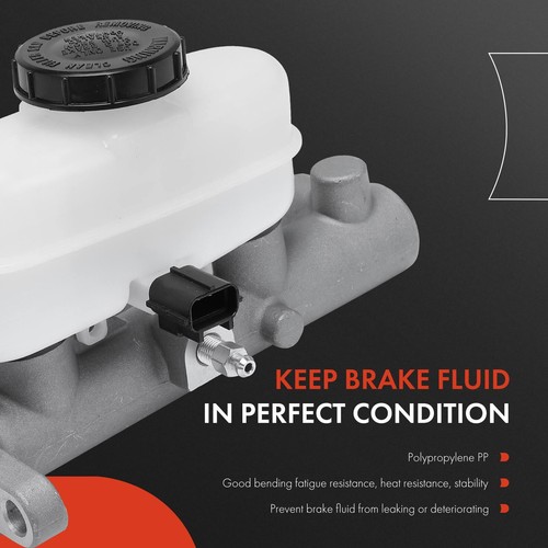 Brake Master Cylinder w/ Reservoir & Sensor for Ford Ranger Mazda B3000 B4000 - Picture 3 of 9