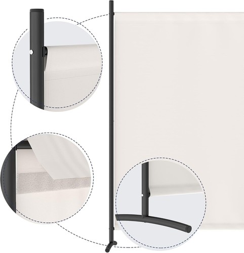 Room Divider Privacy Screens Partitions Portable Separating School 72"W x 70"H - Picture 4 of 30