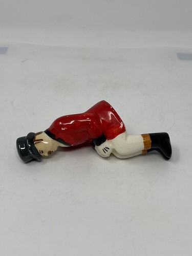 RaRe METLOX PoPPyTraiL PoTTerY COACHMAN w Label & Woman In Blue Sitting Figures - Picture 4 of 23