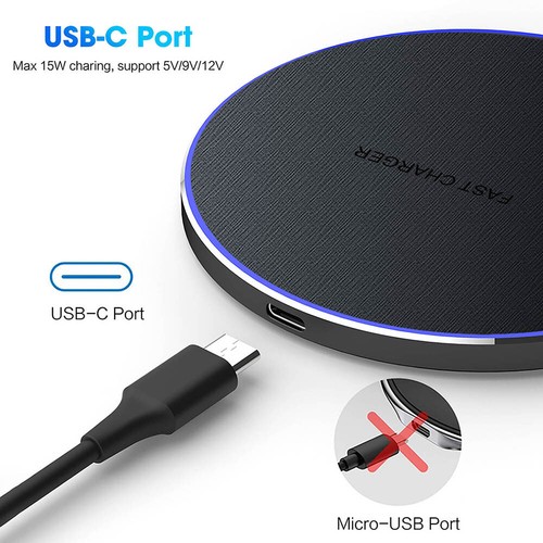 30W Wireless Charger For iPhone 15 Pro Max 14 13 12 11 Samsung FAST Charging Pad - Picture 9 of 13