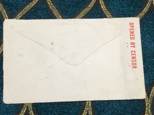 Holocaust 1941 Censored S.13 Airmail To Frueling Camp # 10 Loveday S.A - Picture 2 of 2