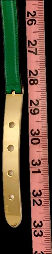 Ralph Lauren Runway Vintage Jewel Tone Green Belt Fall 1996 Medium M Med 32 - Picture 11 of 13