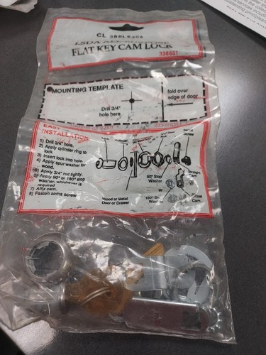 LSDA All Purpose Cam Lock CL138#LS306 - Picture 2 of 4