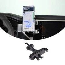 ABS Center Dashboard Cell Phone Holder Bracket For Toyota Tundra Sequoia 2022-23