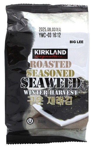 Snack tostado Kirkland Signature algas sazonadas cosecha de invierno PCS x 17 g - Imagen 1 de 9