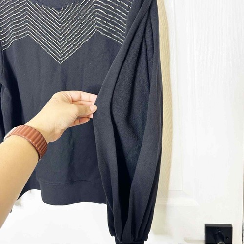 LOVE SAM Pullover Perlen Schlitzärmel Rundhals Größe M - Bild 3 von 5