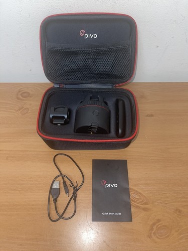 Pivo GSPR Red with Remote and Travel Case Mounting Adapter Fast Auto Tracking Ph