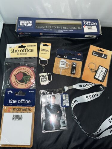 ‘The Office’ stuff- New desk plaque, air freshener, cable Lanyard,keychain, Etc - Picture 7 of 8