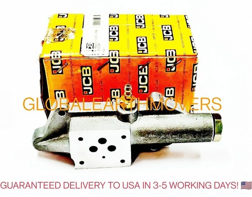 JCB BACKHOE - GENUINE JCB VALVE ADAPTOR BLOCK ASSY. SS700 LOW RATIO (459/10144) - Picture 4 of 13