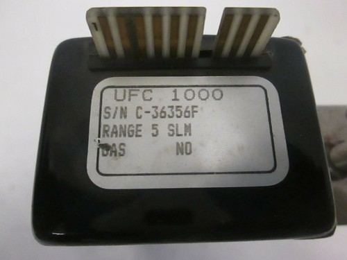 Unit UFC-1000 Mass Flow Controller MFC, N0, 5 SLM, Refurb - Picture 2 of 3