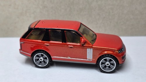 2020 Matchbox '18 Land Rover Vogue SE MB1163 Metalflake Orange Opening Trunk - Picture 4 of 11