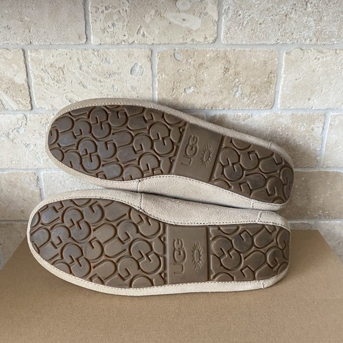 UGG Ansley Driftwood Suede Moccasins Slippers Shoes Size US 12 Women - Picture 7 of 7