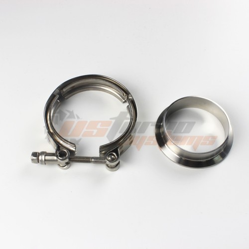 Carcasa de escape de turbina turbo banda en V T4 .81A/R P con ajuste + abrazadera de brida de banda en V de 3 - Imagen 10 de 12