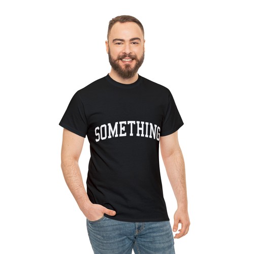 Something Graphic Tee Shirt, S-5XL - Bild 6 von 49