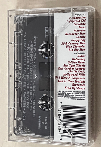 Beat Farmers Loud & Plowed and LIVE! Cassette Tape; 1990  - Picture 3 of 3